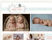Tablet Screenshot of heartfeltphotographs.com